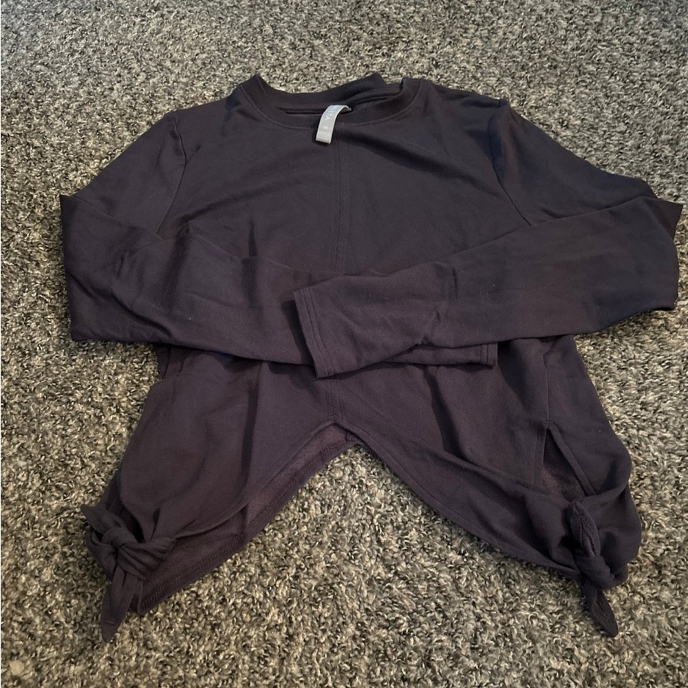 Athleta Dark Purple Sweatshirt